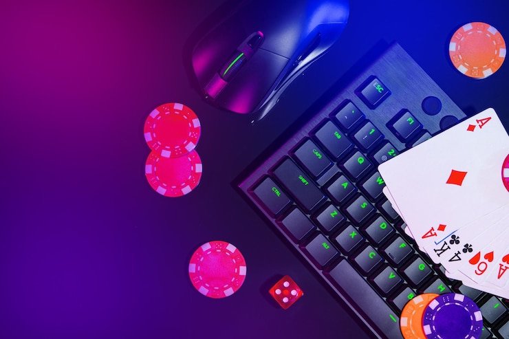 Studio live dealer profesional collrom dengan meja roulette, blackjack, dan baccarat